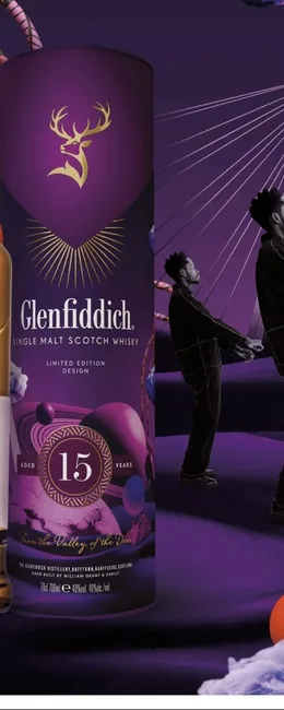 Glenfiddich 15 Year Old limited-edition sleeve, 2024